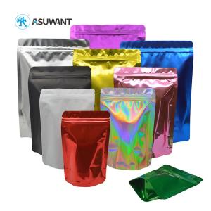Wholesale Multi Colored Aluminum Foil Bag Plastic Zipper Smell Proof Mylar Bags from china suppliers