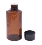 1oz 2oz Sloping Shoulder Amber Color Refillable Plastic Bottle Shower Gel