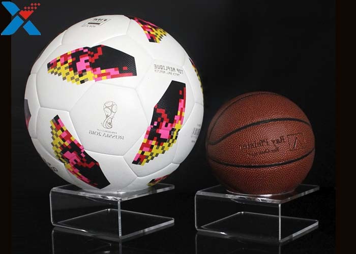 Ball Bracket Acrylic Product Display Stand , Custom Perspex Display Stand