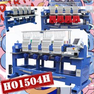 Wholesale HOLiAUMA 4 heads embroidery machine best china cap t-shirt flat 3d logo embroidery machine for sale like swf/tajima/happ from china suppliers