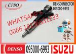 Common rail injector 095000-6993 095000-6980 095000-8030 095000-8340 for Isuzu 8