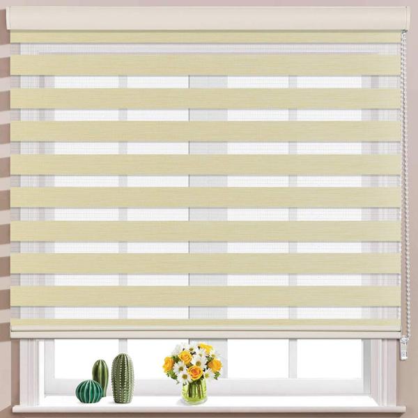 Waterproof Manual Roller Shades Window Curtains Roller Shades 100% Polyester
