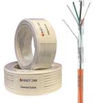 Industrial 2x0.22mm2 CCA Conductor CPR Eca Alarm Cable with PVC Insulation And