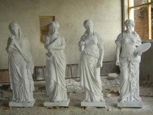 Wholesale Resin Human Figure Clay Garden Sculpture School Park Decoration from china suppliers