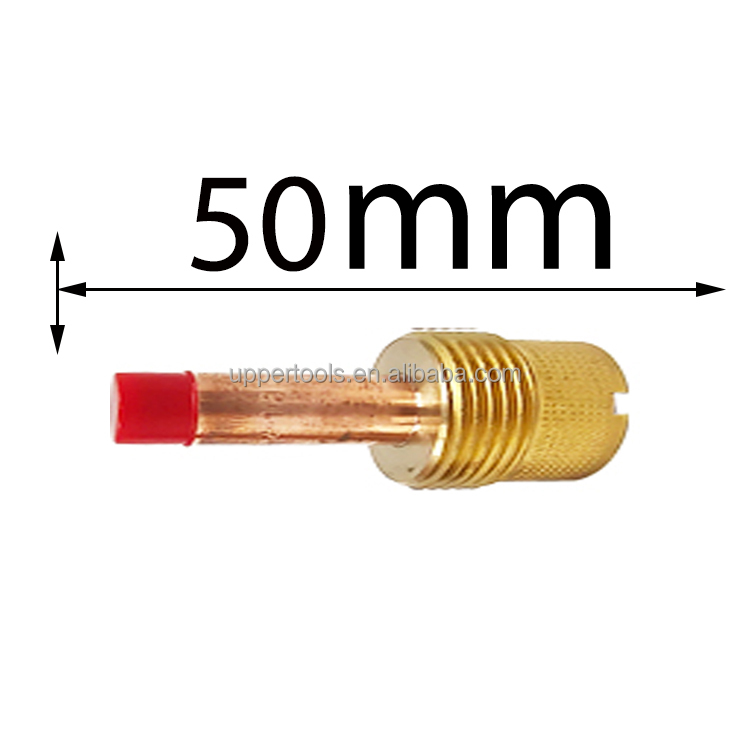 Long-Lasting Collets Body Alumina Nozzle Stubby Gas Lens Kit for TIG WP 17/18/26