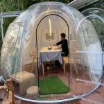 PC Star Room Ball Tent Bubble House Combination for Outdoor Camping Hotel