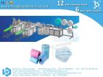 Automatic Non-woven surgical mask making machine, one-to-two plane