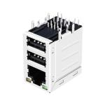 Belfuse C893-1AX1-E1 Compatible LINK-PP LPJU5009B28NL 10/100 Base-T Tab Up Green