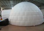 Digital Printing Trading Blow Up Dome Ten , Customized Inflatable Igloo Tent