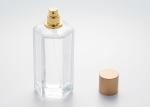 No Spill Hexagon Perfume Bottle 100ml 0.075ml Refillable