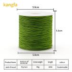 Purple Nylon Suede Craft Thread Cord for Making Singal or Rainbow Color Beading