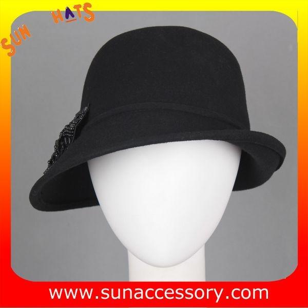 4890836 Sun Accessory customized winner fashion 100% wool felt clothe hats,women