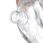 500ml Clear Round Empty Distillery Rum Whisky Spirit Gin Vodka Glass Liquor