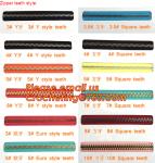 CORN TEETH ZIPPER, EURO STYLE ZIPPER, Y TEETH ZIPPER, GARMENT ZIPPER, LUGGAGE