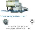 03111-4010 03111-4200 POONG SUNG Starter Motor 12V 2.2KW 11T MOTORES DE ARRANQUE
