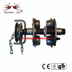Wholesale 3M 0.5T Hand Chain Geared Girder Lifting Beam Trolley Galvanized from china suppliers