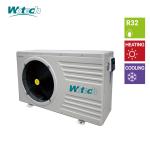 R32 4.5-31Kw 50hz ON/OFF Portable Swimming Pool Heater 220 V Electric Heat Pump
