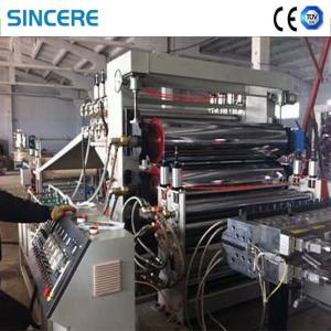 Wholesale PET Sheet Extruder Machinery Transparent Sheet Extrusion Line PET Plastic Sheet Making Machine from china suppliers