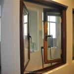 Customize Aluminum Casement Windows House Window Grill Swing Open Style