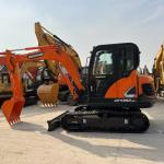 Small 6tons Doosan DX60 Excavator Korea Origin With Blade And Breaker Hammer