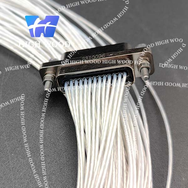 J30J SERIES MICRO-D Rectangular Connectors, J30J-25ZKP -1000 Length1000mm