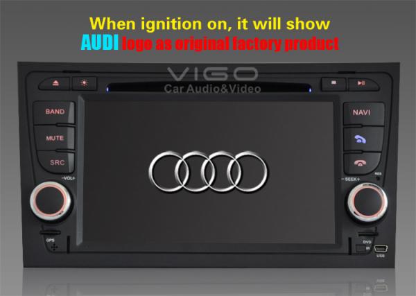 Quality Multimedia Audi Sat Nav DVD S4 RS4 GPS Navigation for A2DP Bluetooth VAA7057 for sale