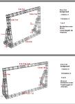 Sturdy Aluminium Stage Truss Welding Aluminum Box Truss For Advertising Display