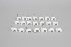 Wholesale DEMOELE Round PE material natural color Cable Clip Wire and Cable Fixing Clip Plastic Clips from china suppliers