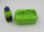 PP Plastic Lunch Boxes For Kids With Sport Water Bottle / BPA Free Lunch