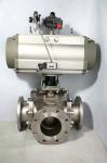90 degree rotary actuator pneumatic control valves