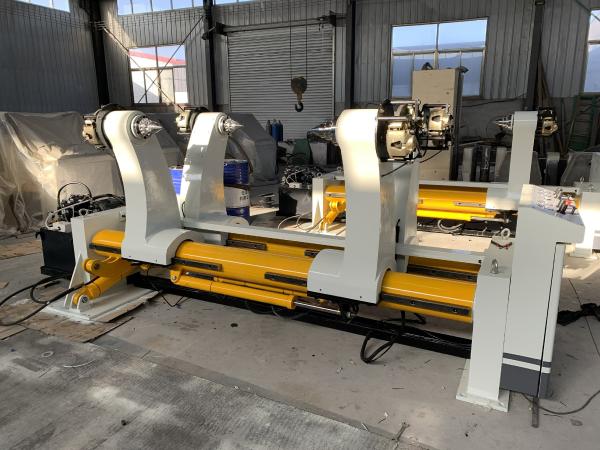 ISO Gerun 1800 Hydraulic Mill Roll Stand For Corrugated Cardboard Production
