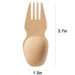 90 Mm Mizi Size Reusable Biodegradable Bamboo Fork For Food Eating Utensils For