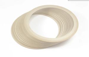 Wholesale Oem Odm PEEK Plastic Parts Peek High Temperature Plastic Gaskets Heat Resistant from china suppliers
