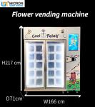 22 Inch Touch Screen Flower Vending Machine With Refrigerator Cooling System
