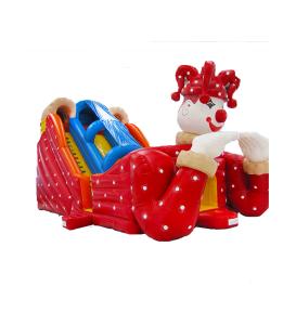 Wholesale Clown Red Color Children Fun Park Inflatable Slide For Rentals from china suppliers