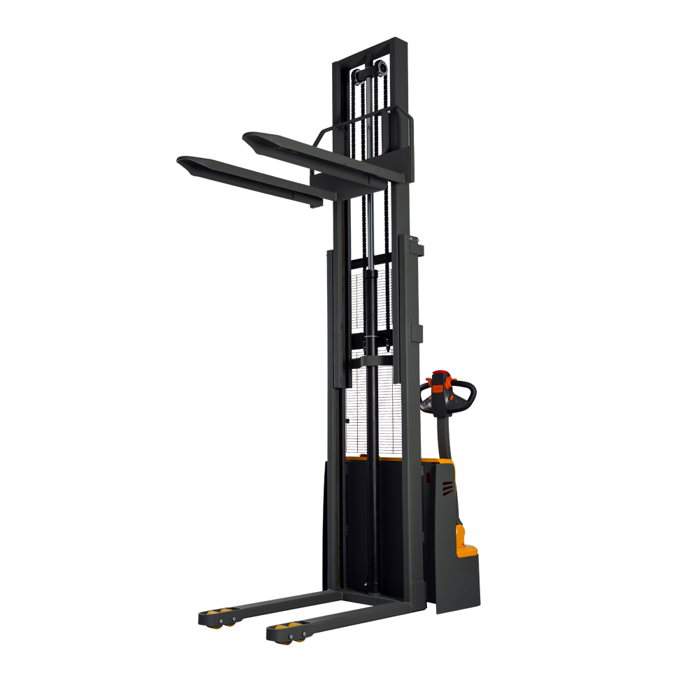 Curtis Controller 1.5 Ton Capacity DC Motor 24V Walk Behind Electric Pallet Stacker