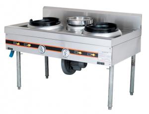 Wholesale Stainless 250W Natural Gas Burner Cooking Range CS-9080 For Kitchen Equipments from china suppliers