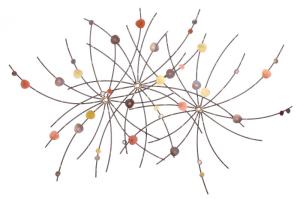 China Abstract Metal  wall art home decoration on sale
