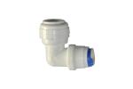 White Color Ro Filter Parts Plastic K604 Tee Joint Plug Male Connection Leakage