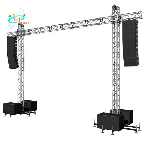 290*290mm Goal Post Truss System For Lighting Theatre Stage