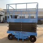 High Speed Hydraulic Movable Electric Scissor Lift Platform For Varied