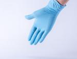 Extra Strength Medical Disposable Glove Blue Nitrile Coated Work GB