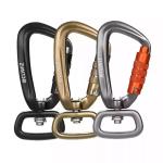 Polished Finish Heavy Industry 4KN Spring Carabiner Hook for Dog Leash Hiking