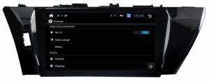 Wholesale Ouchuangbo android 4.2 Toyota Corolla 2014 stereo navigation radio stereo support 4 core canbus swc from china suppliers