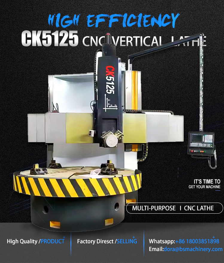 Cnc Single Column Vertical Turret Lathe Heavy Cutting Cast Iron Metal Cutting Machine