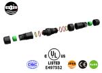 HYFD Solder Type 4 Pin M19 IP68 Waterproof Cable Connector