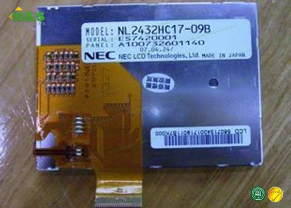 2.7 Inch NEC Professional Displays NL2432HC17-09B , High Resolution LCD Screen