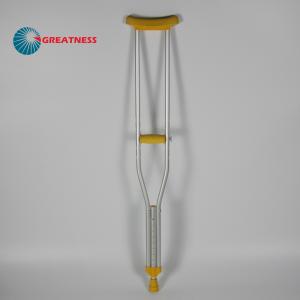 Wholesale Multi Size Adjustable Aluminum Axillary Crutch Matte Finish from china suppliers
