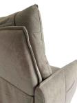 Single Push Back Recliner Chairs Great Comfortable fabric Living Room Sofa Style