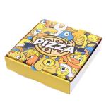 Takeout Disposable Food Grade Containers Corrugated Pizza Boxes Recyclable Kraft